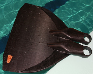 Leaderfins Hyper Carbon + bag + sock
